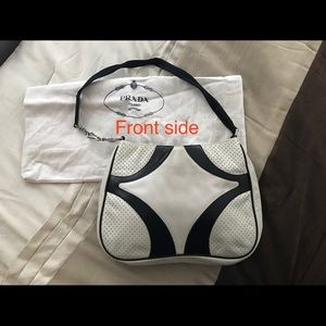 🖤🤍 Authentic Vintage Prada Shoulder Handbag